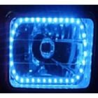 Redline Lumtronix Headlight Halogen LED Halo Single Color Pair Mustang 1979-1986