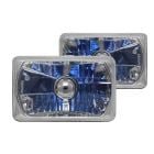 Redline Lumtronix Headlight Euro Style Crystal Clear Pair Mustang 1979-1986