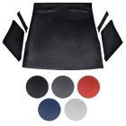 TMI Headliner Kit One-Piece Molded Carbon Fiber Style Vinyl Coupe Mustang 1965-1966
