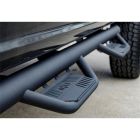 N-Fab Side Step Podium LG Textured Black Cab-Length Pair SuperCrew Cab F-150 15-26