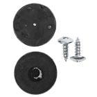 Folddown Seat Stop Bumper Pair 1965 Mustang