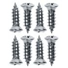 Taillight Door Screw Set Chrome Mustang 1965-1966