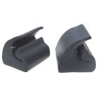 Fender To Cowl Rubber Bumper Pair Mustang 1969-1970