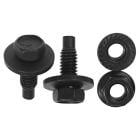 Horn Bolt Nut 4 Pc Mustang 1964-1968