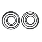 Door Handle Escutcheon Spring Pair Mustang 1965-1973