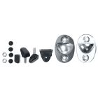 Scott Drake Rear Seat Hardware Kit Mustang Fastback 1965-1966