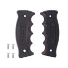 Hurst Replacement Pistol Grip Shifter Handle Side Plate Rosewood Pair