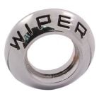 Windshield Wiper Dash Bezel Chrome With Black Lettering F-100 1953-1956