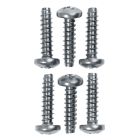 Headlight Retaining Ring Mounting Screw Stainless Steel Set Mustang 1965-1968