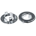 Door Lock Grommet Chrome Pair F-100/F-250/F-350 1968-1972