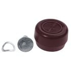 Window Crank Knob Maroon Mustang 1968-1970