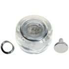 Window Crank Knob Clear/ Silver Mustang 1968-1973