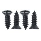 Radio Heater Bezel Screw 4 Black Mustang 1971-1973