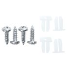 Door Lite Lens Mntg Kit(Both Doors) Mustang 1967-1968