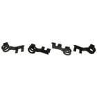 6 Cylinder Accel. Rod End Clips(4) Mustang 1967-1968