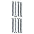 Sill Plate Screws Chrome Set Mustang 1979-1993