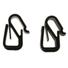 Fog Lite Grille Clips (2) Mustang 1968-1968