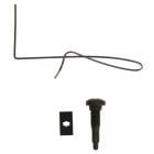 Accelerator Pedal Screw Retainer And Spring Mustang 1965-1966