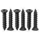 Cv Seat Belt Bezel Screw Kit 6 Pieces Mustang 1973-1989