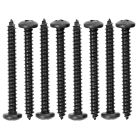 Black Sill Plate Screw Set Mustang 1979-1993