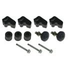 Rubber Hood Bumper Kit Mustang 1971-1973