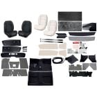 Premium Standard Interior Kit with TMI Sport R Upholstery 1965 Mustang