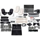 Premium Pony Interior Kit with TMI Sport R Pony Upholstery 1965 Mustang