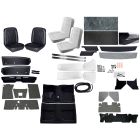 Premium Standard Interior Kit with TMI Standard Upholstery 1968 Mustang