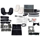 Premium Standard Interior Kit with TMI Sport II Upholstery 1967 Mustang