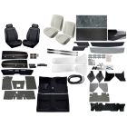 Premium Deluxe Interior Kit with TMI Sport II Upholstery 1968 Mustang