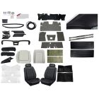 Premium Standard Interior Kit With TMI Sport II Upholstery 1969 Mustang