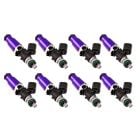 Injector Dynamics Fuel Injector ID1050X EV6 Style USCAR Connector Set of 8 Mustang 2011-2017