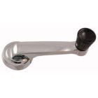Window Crank Handle Interior Chrome With Black Knob F-100/F-250/F-350 1961-1966