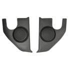 Custom Autosound Kick Panel Black 6-1/2" Speakers Pair Chevrolet C10 1967-1972