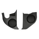 Custom Autosound Kick Panel Black With 6-1/2" Standard Speakers Pair Chevrolet C10 1973-1979