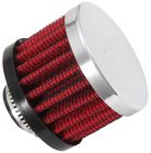 K&N 62-1330 Crankcase Vent Air Filter/ Breather 1/2” Inlet Tube