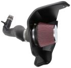 K&N 63 Series AirCharger Performance Air Intake System Mustang EcoBoost 18-23