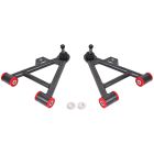 BMR Front Lower Control Arm With Tall Ball Joints Black Hammertone Pair For Use With Coil Overs Mustang 1979-1993