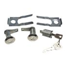 Door And Ignition Lock Set With Ford Tooling Door Locks/Keys/Clips Mustang 65-66