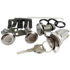 Door Lock/Trunk Lock/Ignition Switch Cylinder Set 1970- 05/14/1973 Mustang 