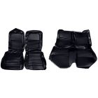 Distinctive Industries Full Upholstery Set Standard Black Leather 1967 Mustang