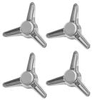 Legendary Wheel Co. Spinner Assembly Chrome Set Mustang 1965-1973