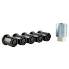 ESPlus 24pc M12x1.5 Black Lug Nuts – 60° Cone Seat, Fit Ford Bronco (2019+) & Ranger (2013-2022)