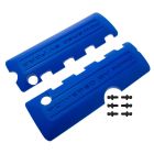 Ford Racing Blue Coil Cover w/ Powered By Ford Logo Pair 5.0L F-150 11-17 w/ Cam Cover Ball Stud Kit