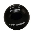 Ford Racing Black Shift Knob GT350/ GT350R Mustang 15-20 w/ 6-Speed Shift Pattern/ GT350 Logo 