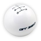 Ford Racing Shift Knob White With 6-Speed Shift Pattern/GT350 Logo GT350/GT350R Mustang 2015-2020