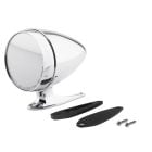CJ Classics Exterior Mirror Bullet With Long Base and Convex Glass Chrome Passenger Side Mustang 1965-1968