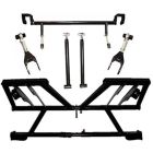 AJE Suspension Kit 4-Link Rear w/ Adjustable Control Arms Mustang 65-70