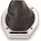 Lokar Shift Boot Round Black Billet With Horizontal LED Indicator/ Sensor Kit For Ford C4/ C6 Transmissions