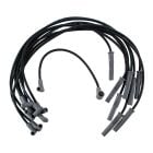 MSD Spark Plug Wire Super Conductor For HEI Style Cap Set Black Mustang 351W/351C/429/460 1965-1973
